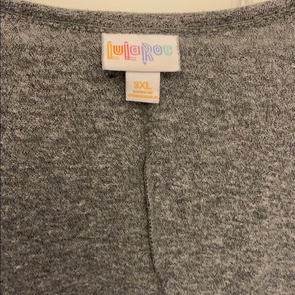 Lularoe Carly in Heather Gray Size 3XL